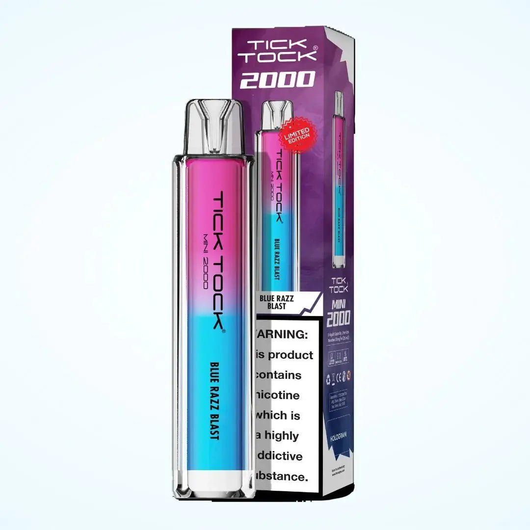 Tick Tock Mini 2000 Puffs Vape | NEW pack of 10 - Vape wholesale supplies 