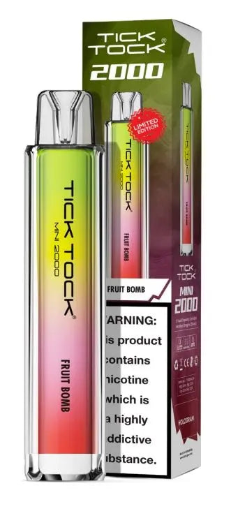 Tick Tock Mini 2000 Disposable Vape Box of 10 Vape Wholesale SuppliesNot Found Vape wholesale supplies