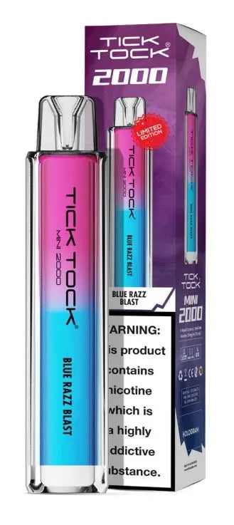 Tick Tock Mini 2000 Disposable Vape Box of 10 Vape Wholesale SuppliesNot Found Vape wholesale supplies