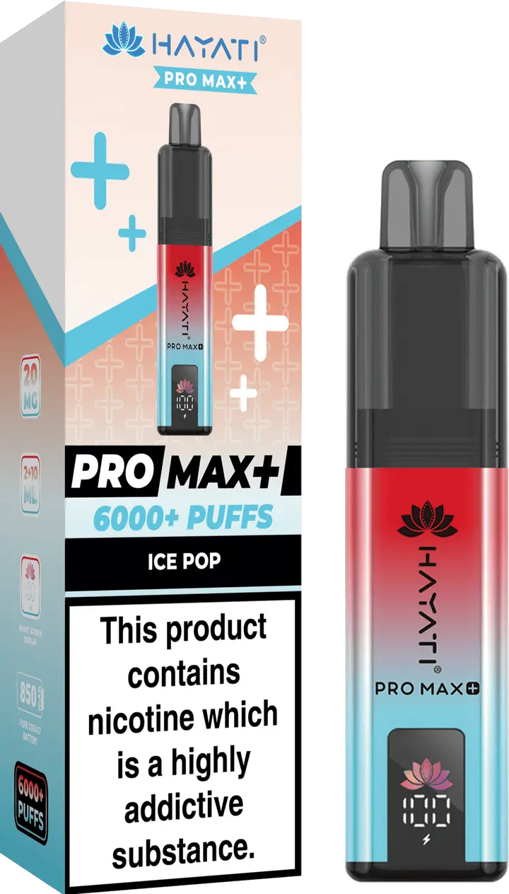 Hayati Pro Max+ 6000 Puffs Vape Kit Box of 10 Vape wholesale supplies Not Found Vape wholesale supplies