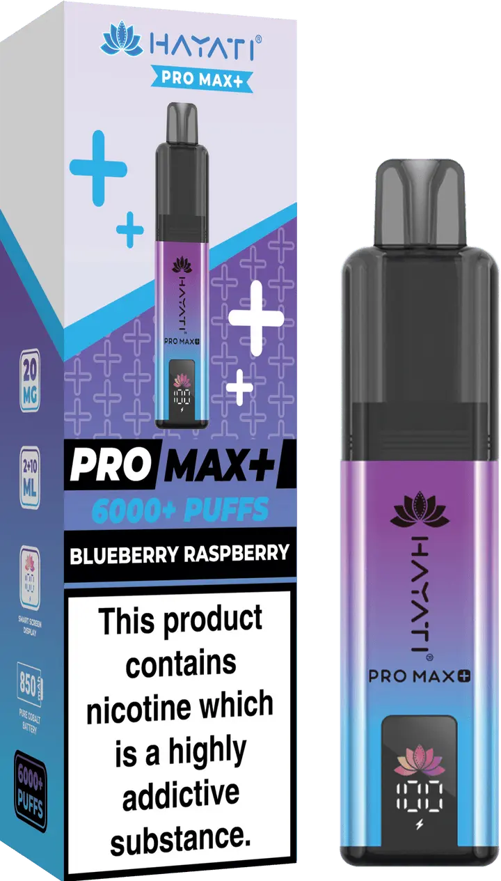 Hayati Pro Max+ 6000 Puffs Vape Kit Box of 10 Vape wholesale supplies Not Found Vape wholesale supplies