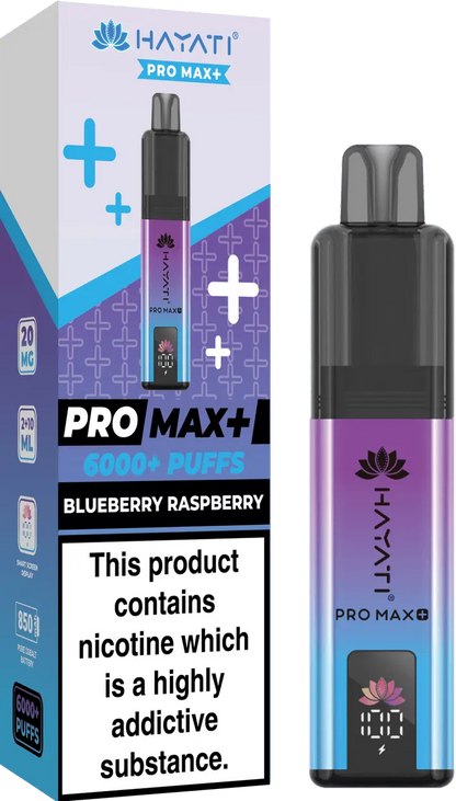 Hayati Pro Max+ 6000 Puffs Vape Kit Box of 10 Vape wholesale supplies Not Found Vape wholesale supplies