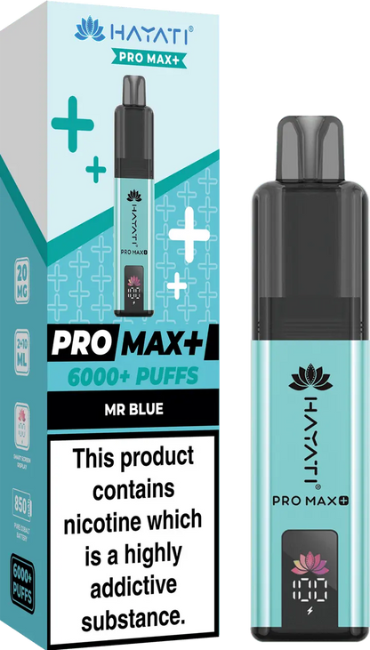 Hayati Pro Max+ 6000 Puffs Vape Kit Box of 10 Vape wholesale supplies Not Found Vape wholesale supplies