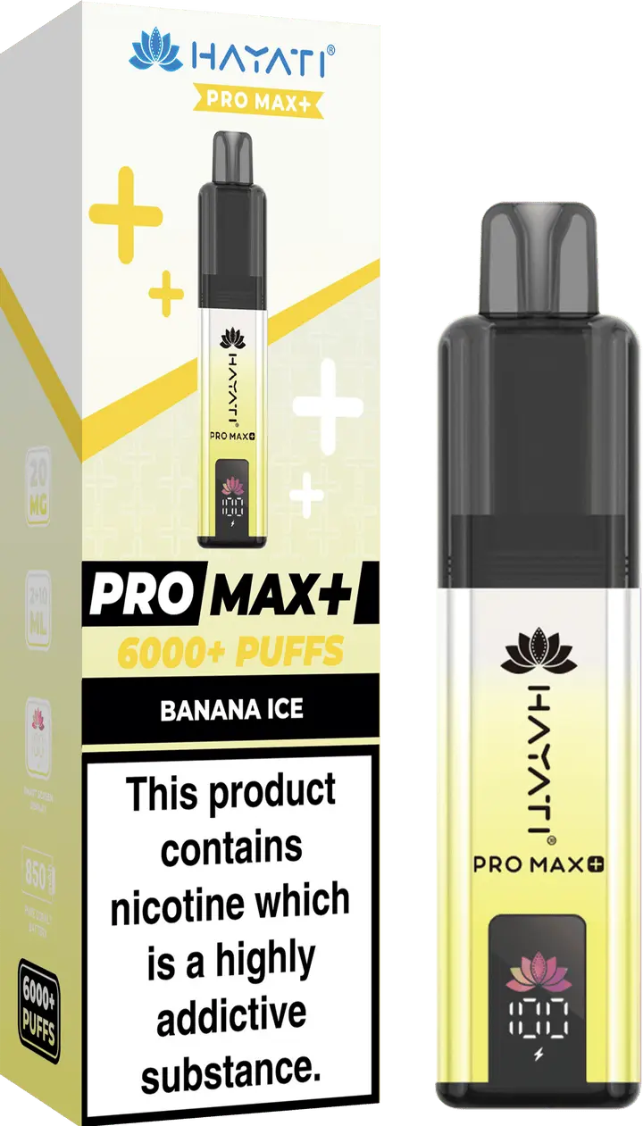 Hayati Pro Max+ 6000 Puffs Vape Kit Box of 10 Vape wholesale supplies Not Found Vape wholesale supplies
