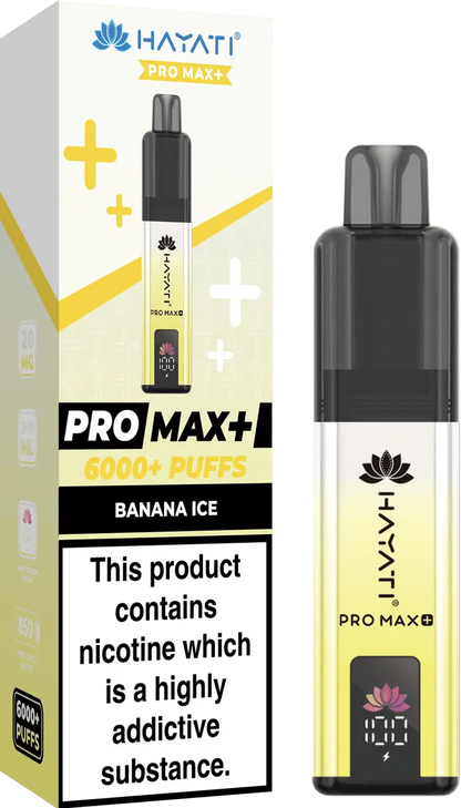 Hayati Pro Max+ 6000 Puffs Vape Kit Box of 10 Vape wholesale supplies Not Found Vape wholesale supplies