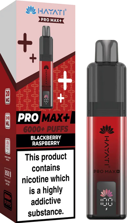 Hayati Pro Max+ 6000 Puffs Vape Kit Box of 10 Vape wholesale supplies Not Found Vape wholesale supplies