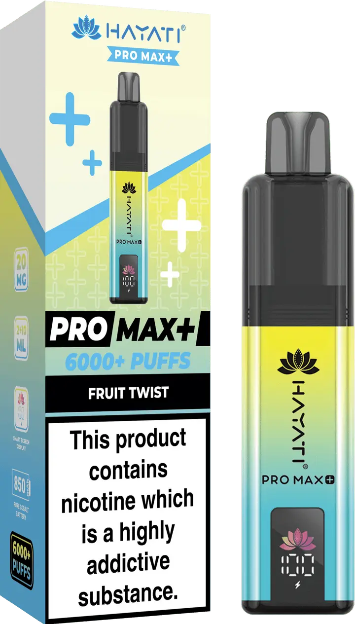 Hayati Pro Max+ 6000 Puffs Vape Kit Box of 10 Vape wholesale supplies Not Found Vape wholesale supplies