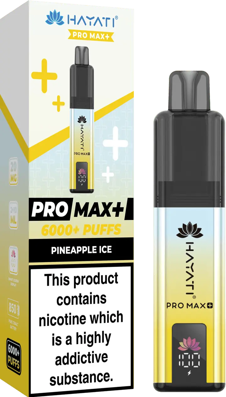 Hayati Pro Max+ 6000 Puffs Vape Kit Box of 10 Vape wholesale supplies Not Found Vape wholesale supplies