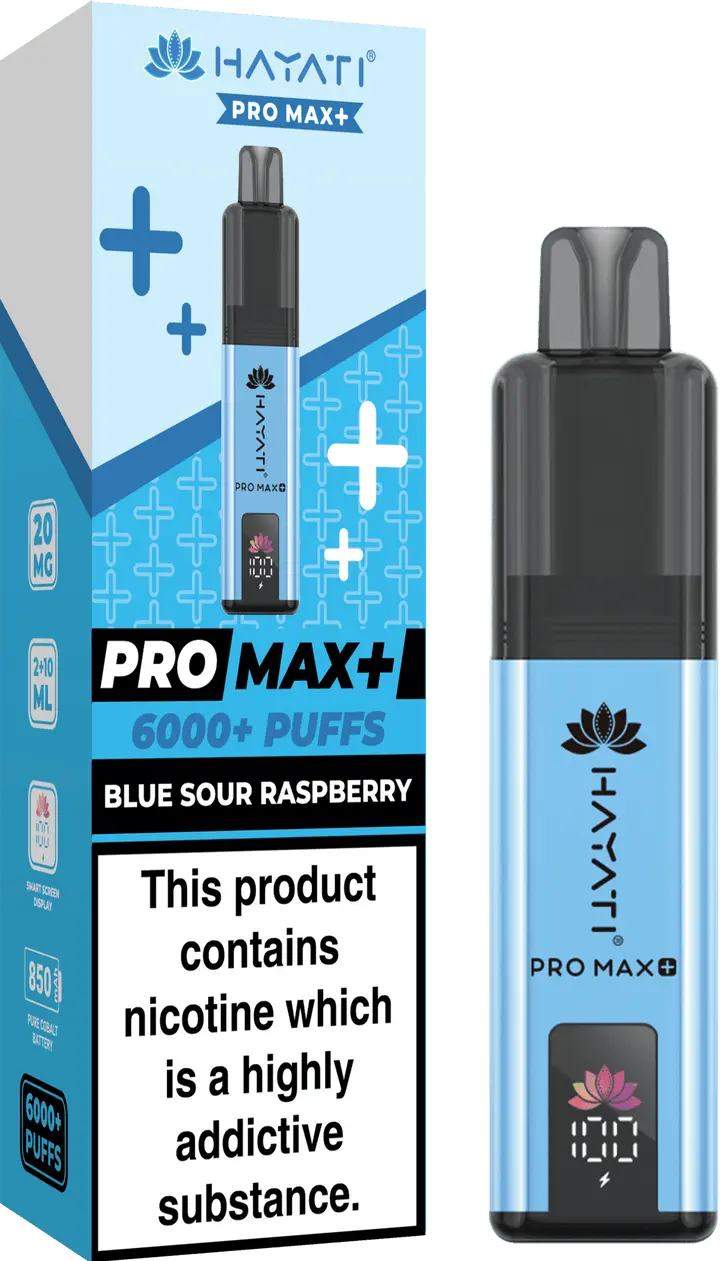 Hayati Pro Max+ 6000 Puffs Vape Kit Box of 10 Vape wholesale supplies Not Found Vape wholesale supplies