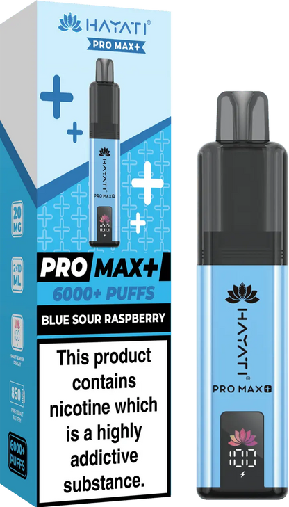 Hayati Pro Max+ 6000 Puffs Vape Kit Box of 10 Vape wholesale supplies Not Found Vape wholesale supplies