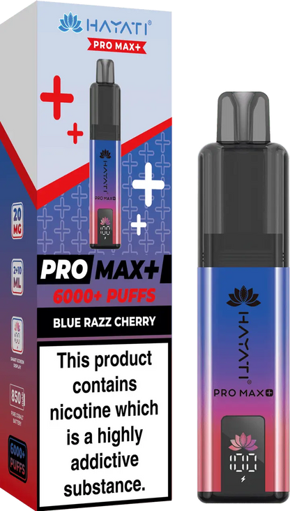 Hayati Pro Max+ 6000 Puffs Vape Kit Box of 10 Vape wholesale supplies Not Found Vape wholesale supplies