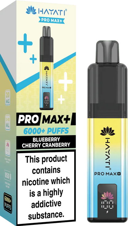 Hayati Pro Max+ 6000 Puffs Vape Kit Box of 10 Vape wholesale supplies Not Found Vape wholesale supplies