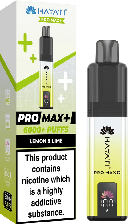 Hayati Pro Max+ 6000 Puffs Vape Kit Box of 10 Vape wholesale supplies Not Found Vape wholesale supplies