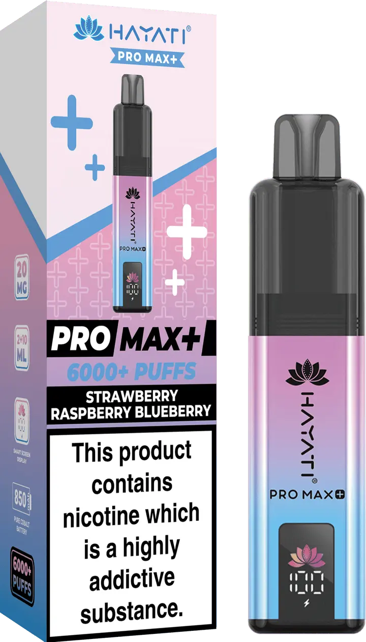 Hayati Pro Max+ 6000 Puffs Vape Kit Box of 10 Vape wholesale supplies Not Found Vape wholesale supplies