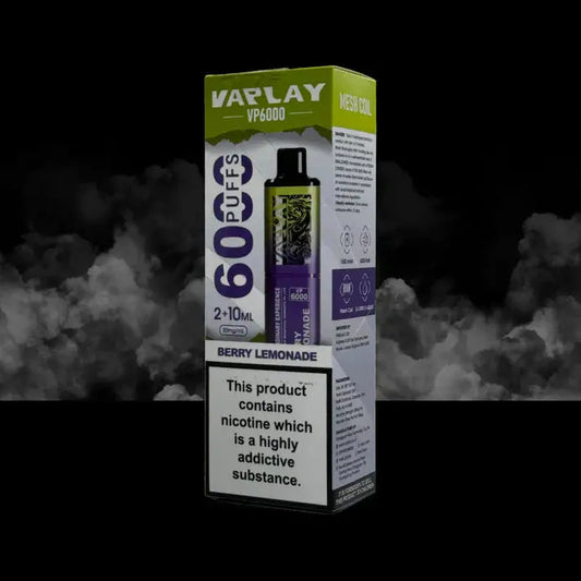 Vaplay VP6000 Disposable Vape-Box of 5 Vape wholesale supplies Not Found Vape wholesale supplies