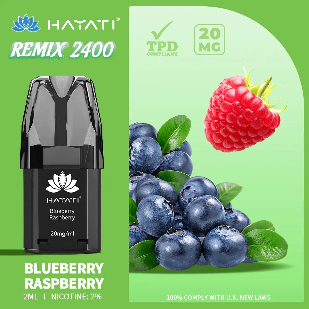 Hayati Remix 2400 Puffs Replacement Pods - Vape wholesale supplies 