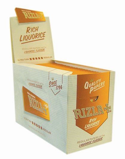 Rizla Liquorice Cigarette Paper - 100 Booklets - Vape wholesale supplies 